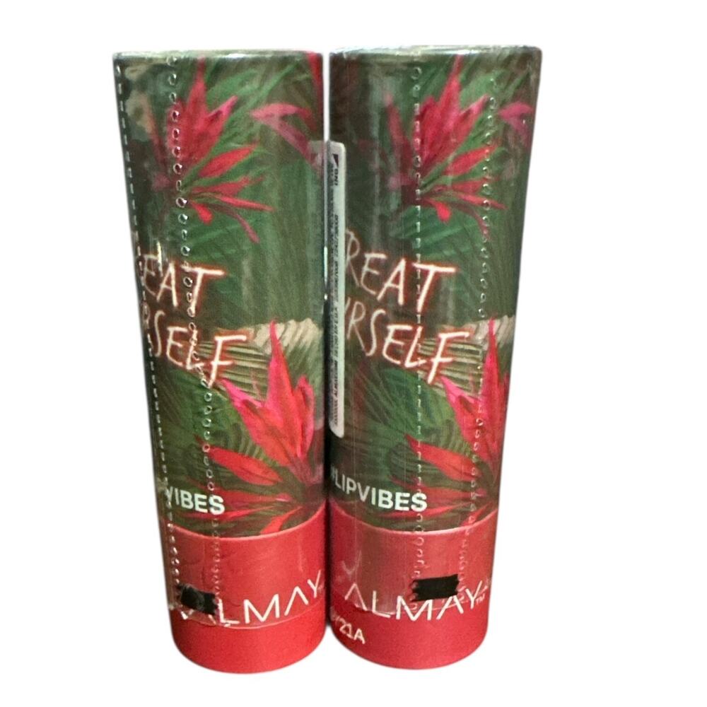 2 Almay Lip Vibes Lipstick‎ #170 Treat Yourself Brand New Sealed